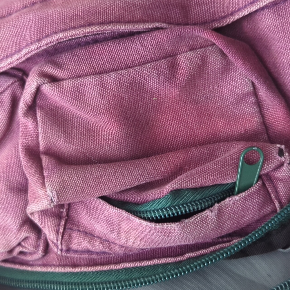 Plum kavu rope cross body bag - Picture 3 of 4